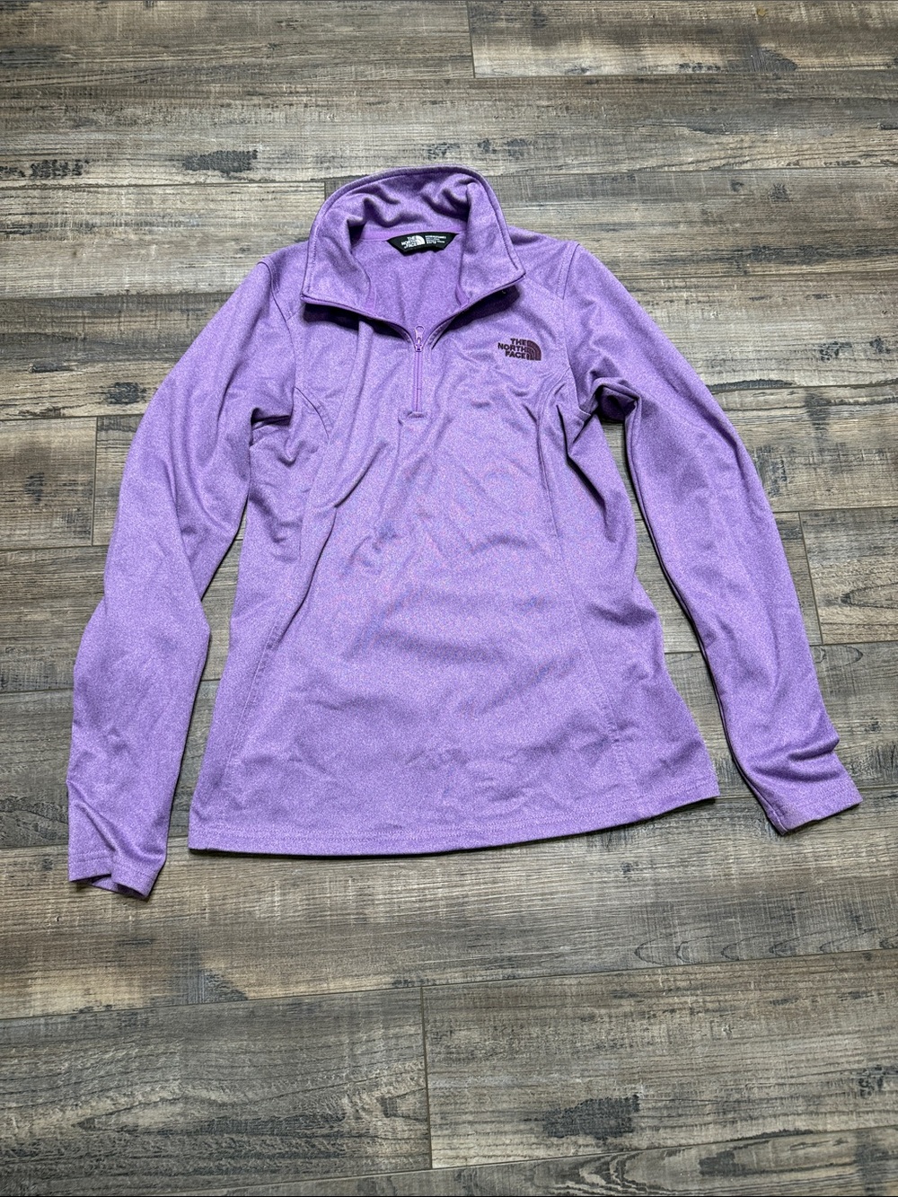 The North Face Lavender Half-Zip Pullover Women's Size XS